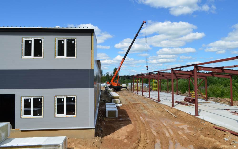 Сэндвич-панели — объект 2